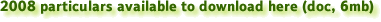 2008 particulars